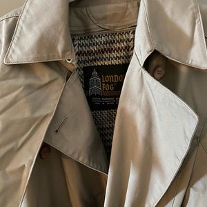 London Fog trenchcoat!